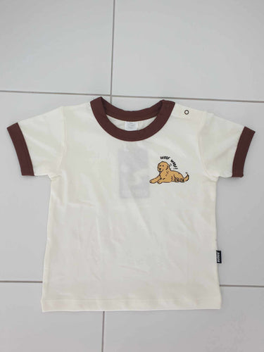 Golden Dog Roomies Ringer Tee CLEARANCE