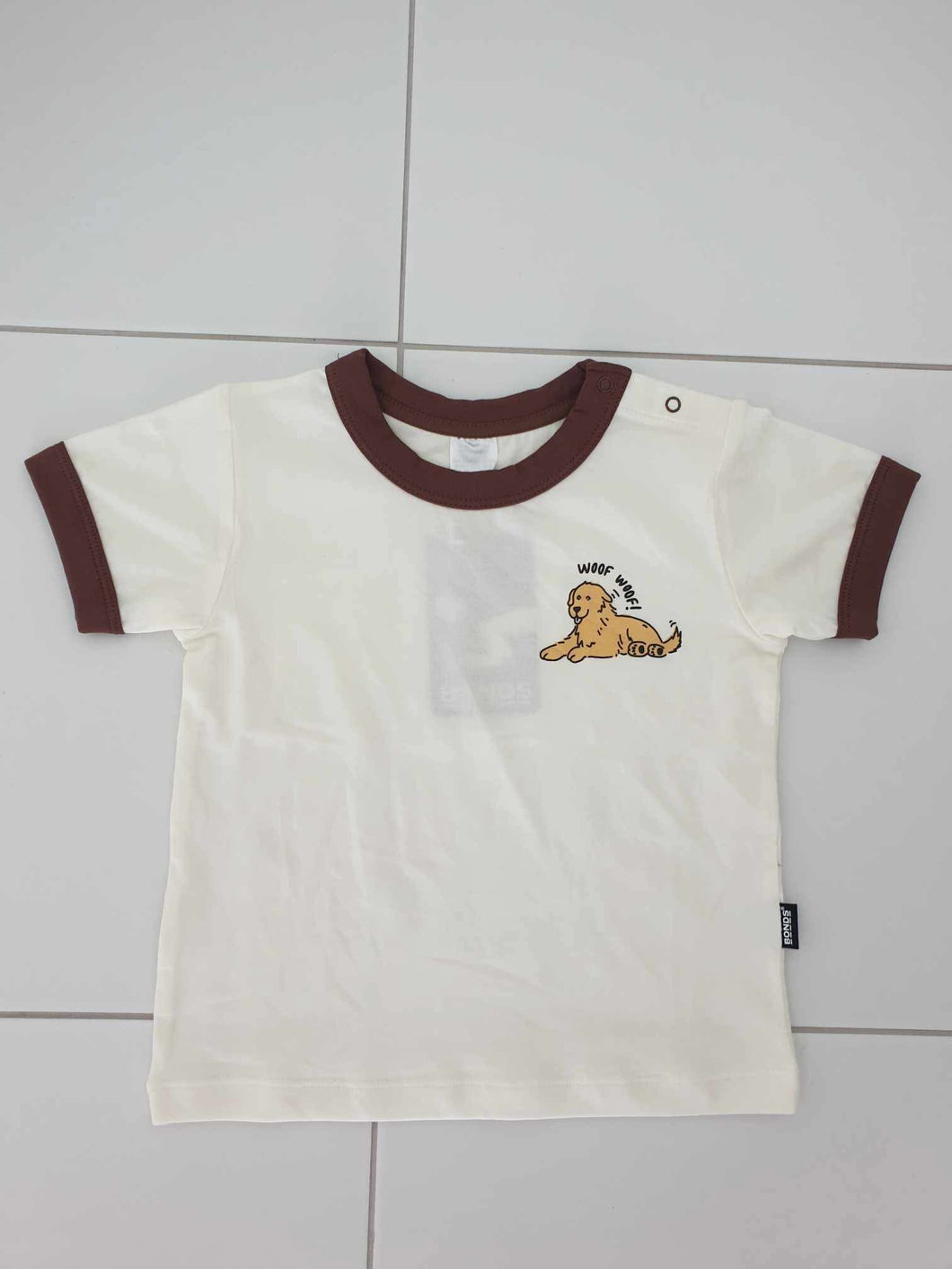 Golden Dog Roomies Ringer Tee CLEARANCE