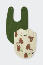 Load image into Gallery viewer, Barry Bear Stretchies Bib 2 Pack