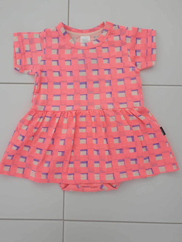 Painters Gingham Stretchies Dress CLEARANCE
