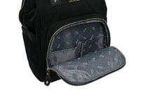 Load image into Gallery viewer, Backpack Nappy Bag Black Handle