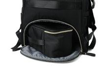 Load image into Gallery viewer, Backpack Nappy Bag Black Handle