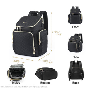 Colorland Nappy Bag Backpack Black
