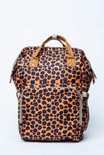 Load image into Gallery viewer, Coojong Leopard Nappy Bag Backpack