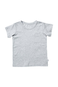 Kids Aussie Cotton Tee Shirt Grey