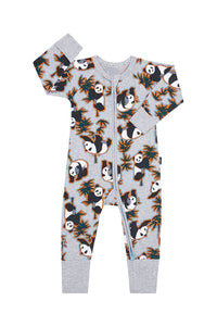 Panda Sticker Grey