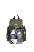 Load image into Gallery viewer, Backpack Nappy Bag Green CLEARANCE