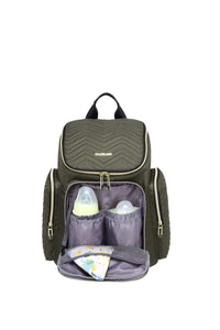 Backpack Nappy Bag Green CLEARANCE