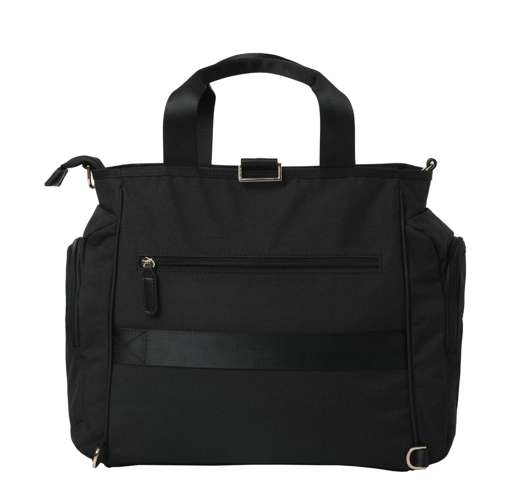 Colourland Duffle Tote Nappy Bag Black