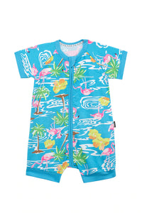 Flamingo Flounce Romper CLEARANCE