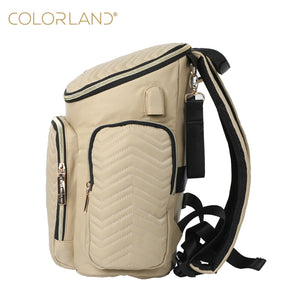 Backpack Nappy Bag Khaki