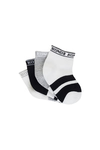 4 Pack Sportlet Black/Grey