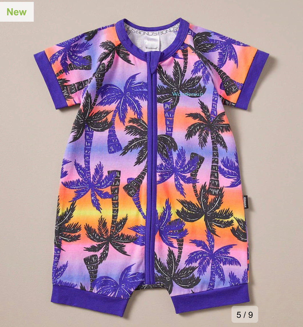 Sunset Palm Romper CLEARANCE