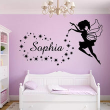 Load image into Gallery viewer, Fairy Custom Name Decal