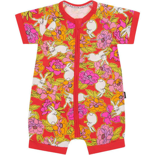 Year of the Rabbit Red Romper CLEARANCE