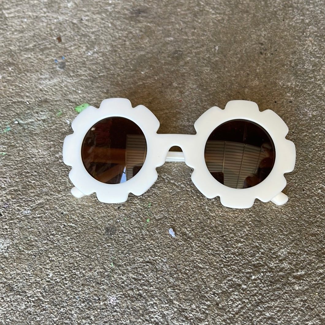 Cream Flower Kids Sunnies