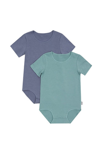 Organic Wonderbodies 2 Pack Short Sleeve Set Waterhole CLEARANCE