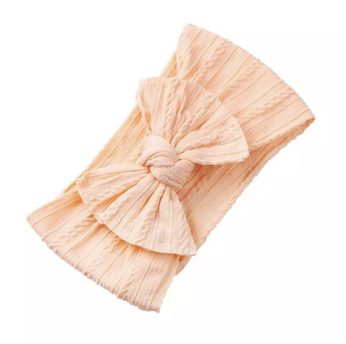Apricot Jacquard Headband
