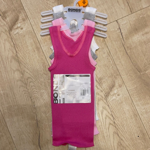 Baby Vest 4 Pack CLEARANCE
