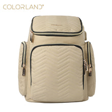 Load image into Gallery viewer, Backpack Nappy Bag Khaki CLEARANCE