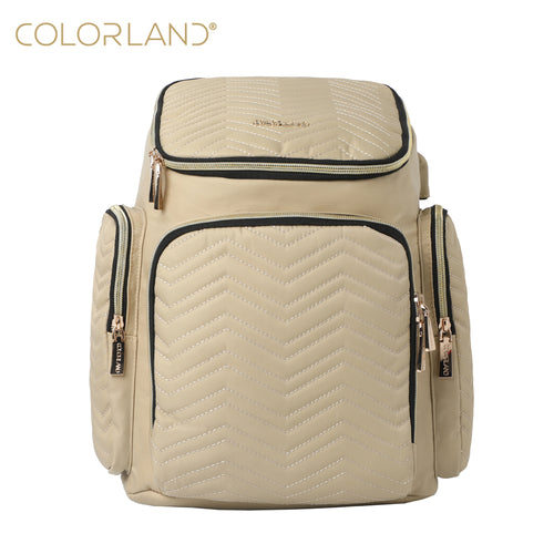 Backpack Nappy Bag Khaki