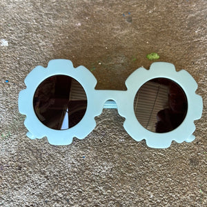 Blue Flower Kids Sunnies