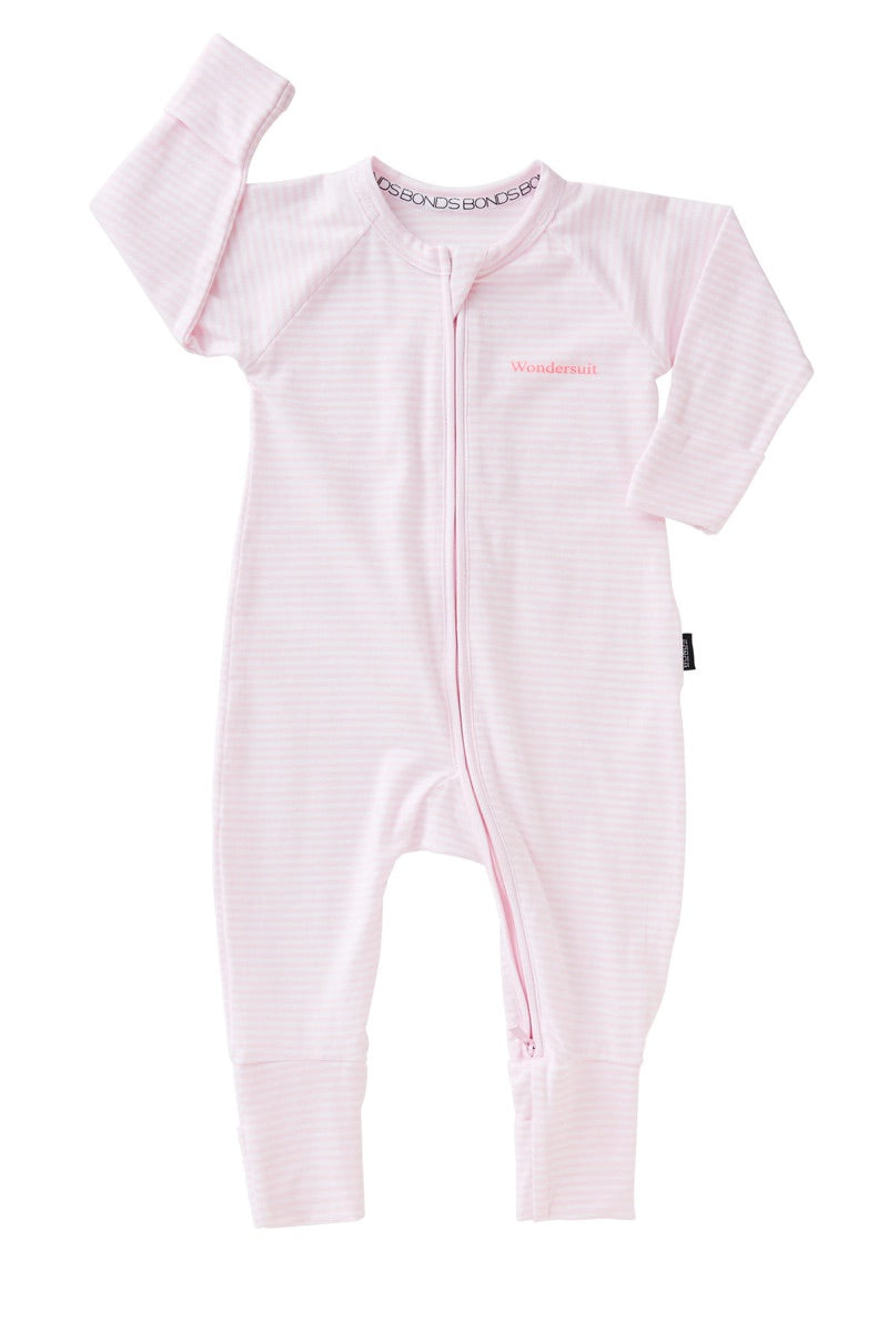Pink Stripe Wondersuit