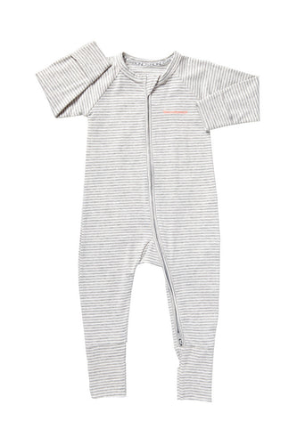 Grey Marle Stripe Wondersuit